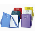 ABS Pad Holder w/Sliding Calendar & Matching Pen